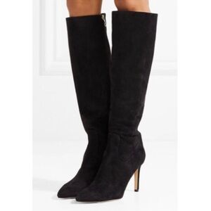 Sam Edelman Olencia Black Suede Boots Size 10